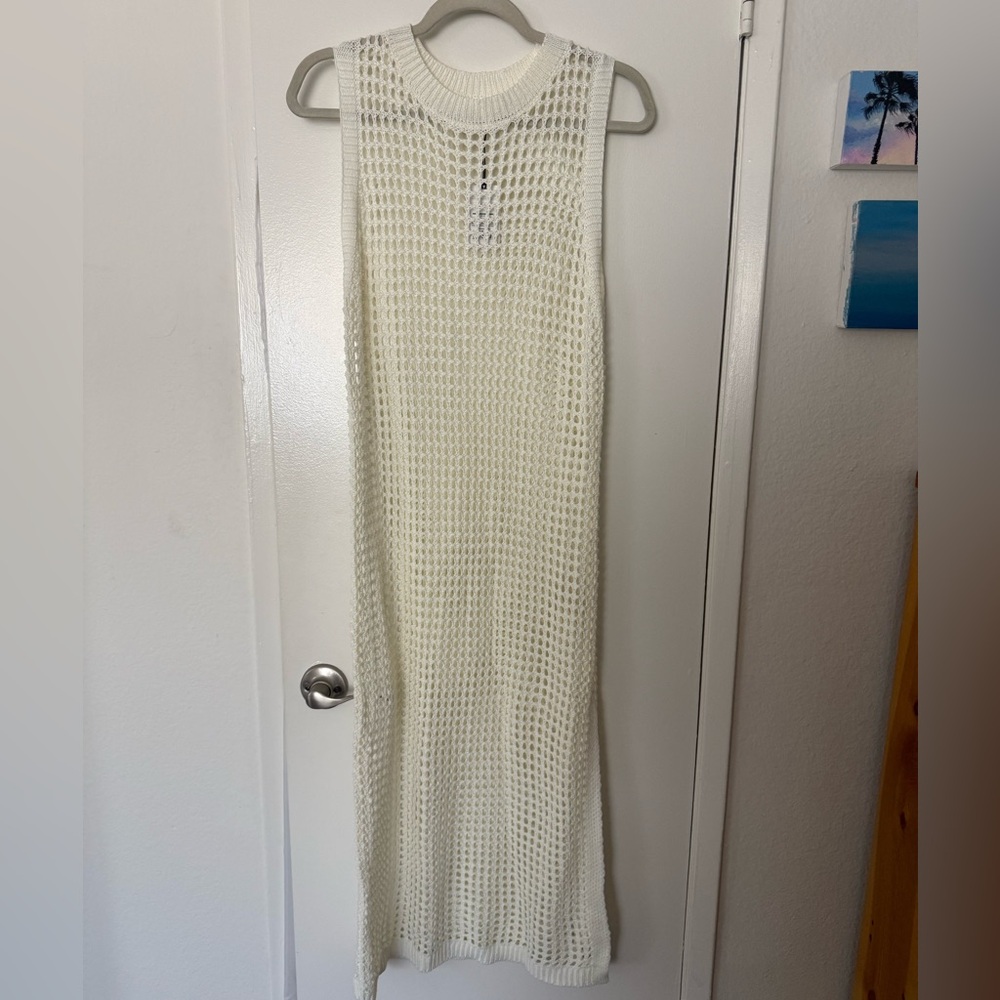 Long Knitted  cover-up